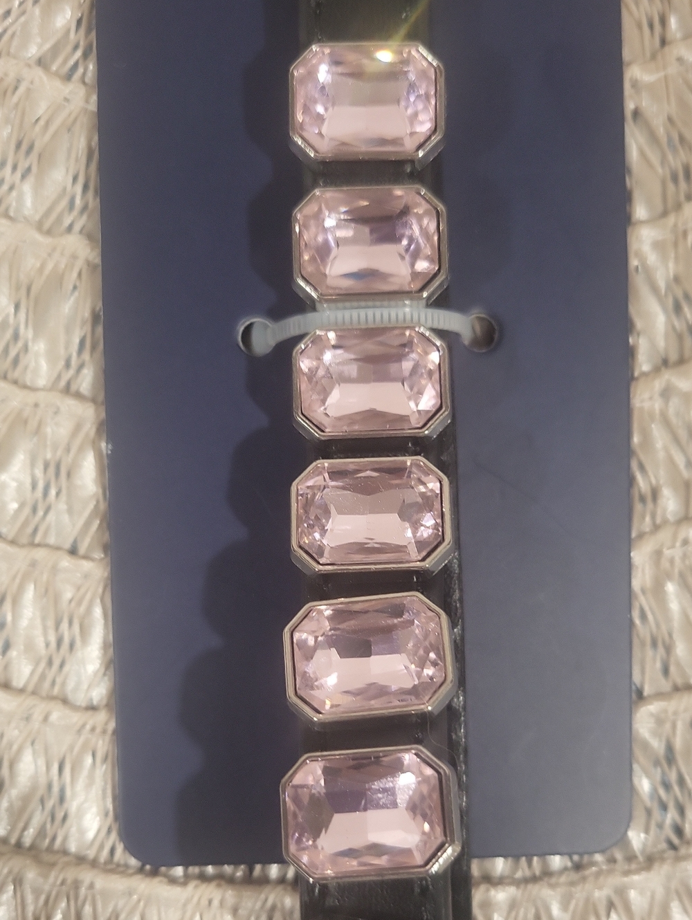 NEW! Sassy Princess Pink Rhinestone Gem Dog Collar 👑 XS/S - Picture 3 of 6